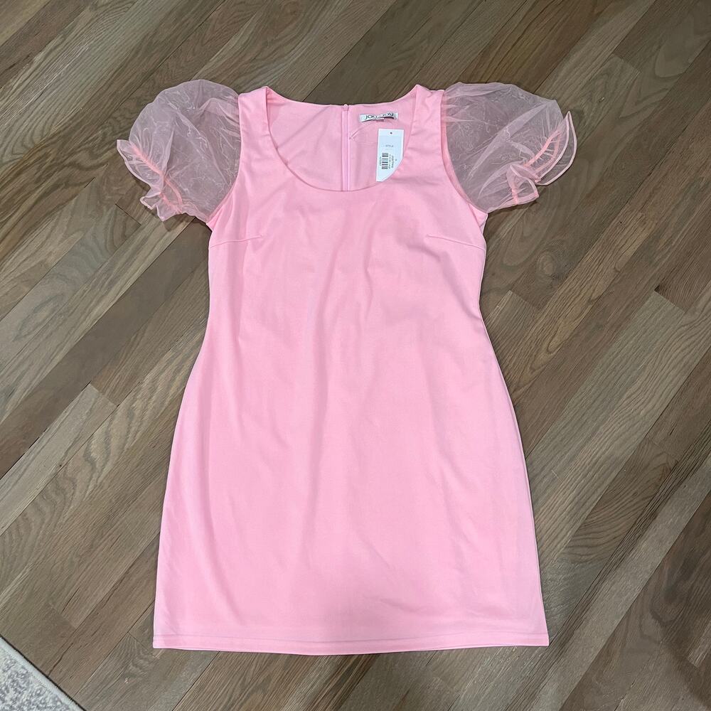 NWT Joy Joy Joya Dress in Light Pink Size Medium